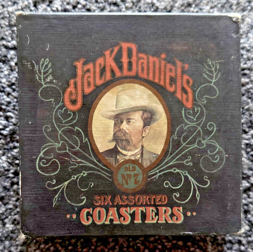 Jack daniel coasters - jack, daniel's