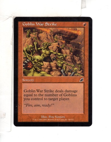 Mtg skeenab goblin war - skeenab,