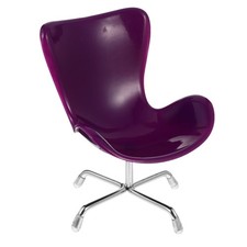 Mini sedia miniatura sedia uovo modello mini casa poltrona decorazione adorn