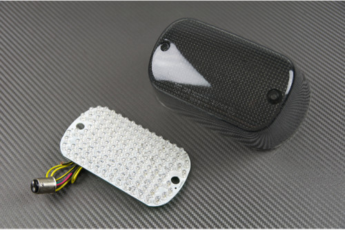 Feu arr led fumé noir - feu,