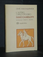 Duilio Cambellotti - Il buttero cavalca ippogrifo - Cappelli, Cento anni di i...
