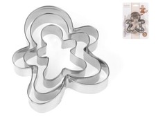 Confezione 3 tagliabiscotti in