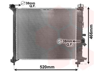 Radiatore opel meriva - radiatore,