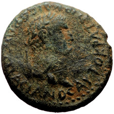 VESPASIANO 69-79 AD AE 25 catacecaumene Laodicea come nuovo in Licaonia -raro-