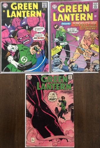 Green lantern silver age - lantern, lot