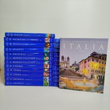 GRANDE ENCICLOPEDIA PER RAGAZZI 24 VOLUMI COMPLETA REPUBBLICA LICENZA MONDADORI
