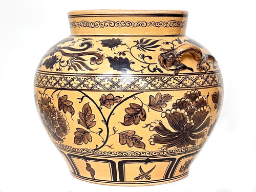 Antico vaso cinese ceramica