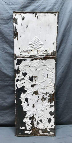 Antico pannello soffitto - , latta
