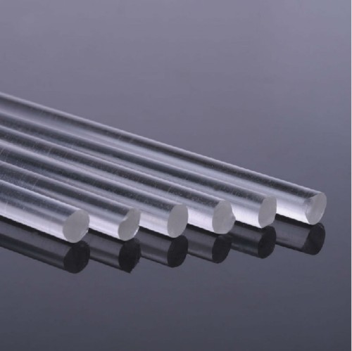10pz asta acrilica trasparente - 10pz,