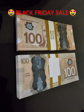 100 a 300 pezzi 100 banconote canadesi replica soldi Prop per scherzi e produzione film