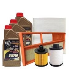 Kit Tagliando Fiat Panda 1.3 D Multijet Fiat 500 1.3 MJT IMP. UFI Olio 5W40 