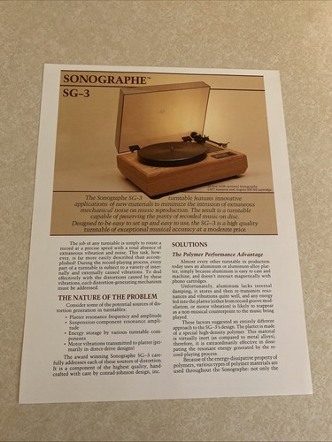 Conrad johnson sonographe - johnson,