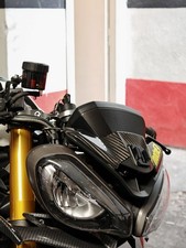 Cupolino copri strumentazione Triumph Street 765 RS / Moto2 in FIBRA DI CARBONIO