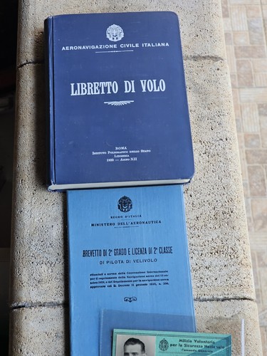 Lotto libretto volo brevetto - lotto,