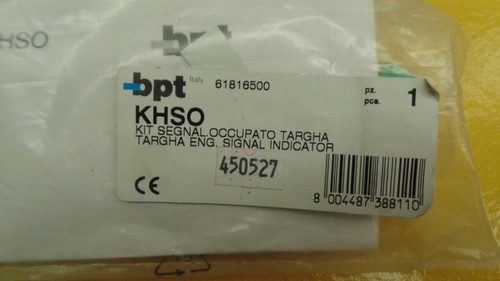 Citofoni bpt khps kit - khps,
