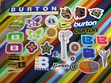 Adesivo snowboard Burton