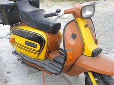 lambretta innocenti 150 DL motorizzata 200,targa e libretto originali,revisionat