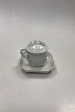 Royal Copenhagen White Flora Danica / Pearl Pattern Crema Tazza No 20/3514