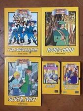 Lotto Libri Anni 90 Avventure Senza Tempo Robin Hood Ivanhoe I Tre Moschettieri