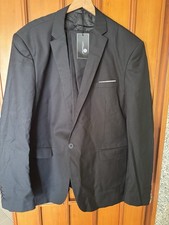 abito uomo slim fit Nero 3xl