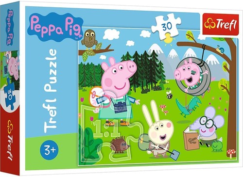 Trefl puzzle peppa pig 30 - peppa, pig,