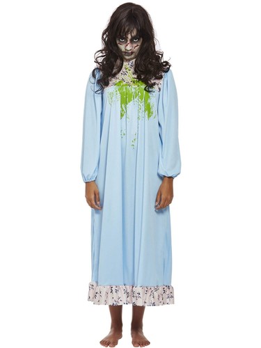 Costume bambina posseduta blu - costume,