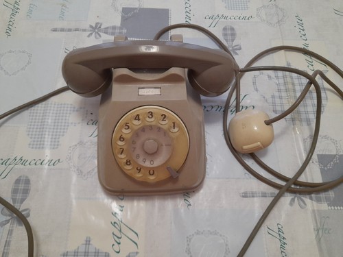 Telefono tavolo rotella - telefono,