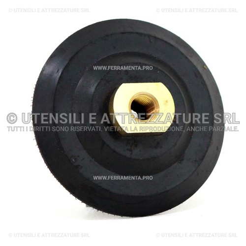 Platorello velcrato pvd 125 - velcrato,