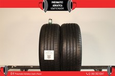 2 PNEUMATICI USATI GOODYEAR 215/50 R17 ESTIVA 91% TESTATE ADRIATICA