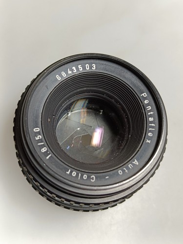 Pentaflex auto 50mm 8 m42 - f/1.8,