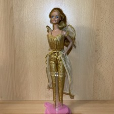 Bambola Barbie Sogno d'Oro VINTAGE 1980 con vestiti dorati SUPERSTAR