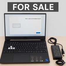 ASUS TUF Dash F15 | i7-12650H | RTX 3060 | 40 GB RAM UPGRADE | 512 GB SSD