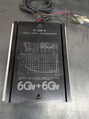 Sony 120 amplificatore auto - sony, xm-120
