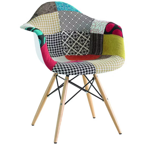 Poltrona patchwork sedia - poltrona, in