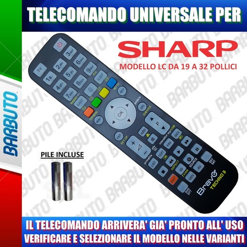 Telecomando universale sharp - telecomando,