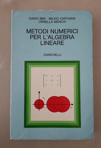 Metodi numerici per algebra - metodi,