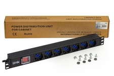 MULTIPRESA DA RACK 19" 7 PRESE