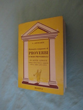 DIZIONARI COMPLETO DI PROVERBI