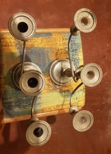 2 candelabri a 3 fiamme