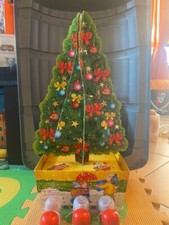 Kinder toys christmas three Albero Natale 2001 vintage completo