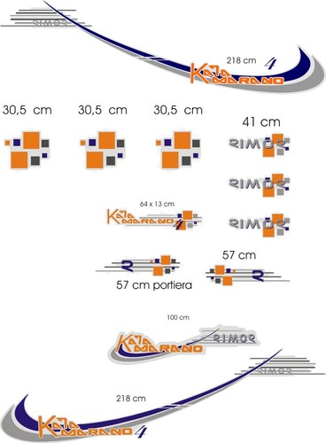 Adesivi per camper - , rimor