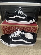 Vans Ward Black Suede Canvas