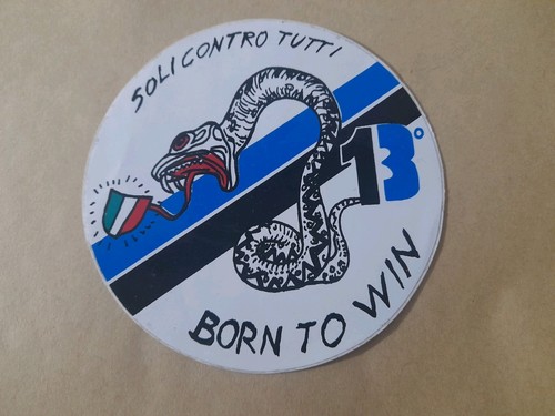 Adesivo sticker vintage ultras - adesivo,