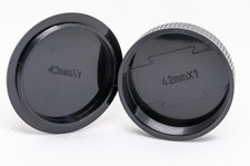 TAPPO M42 Corpo Macchina + RETRO OBIETTIVO Vite M42 BODY CAP + REAR CAP M42