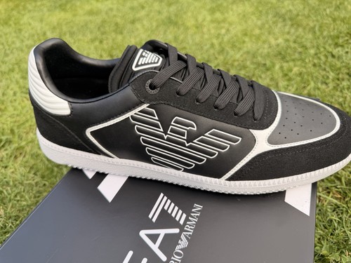 Armani sneakers in pelle - armani,