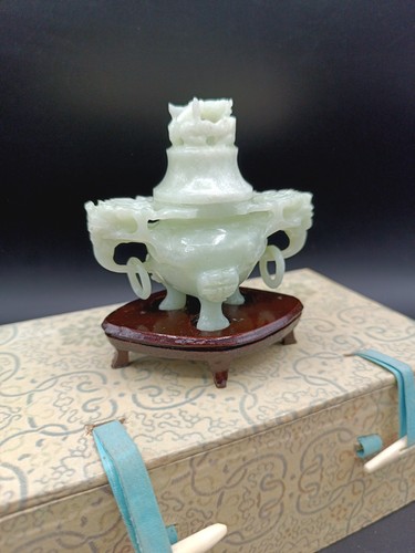 Scultura giada giapponese - giada,