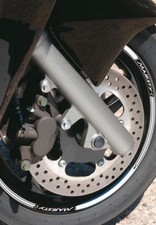 KIT STRISCE ADESIVE per CERCHI compatibili YAMAHA MAJESTY 400 scooter Stickers