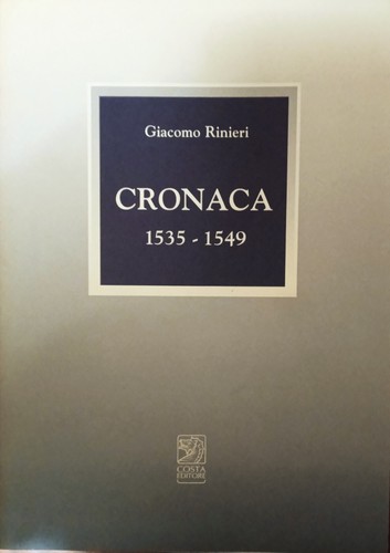 Cronaca giacomo rinieri - 'cronaca,