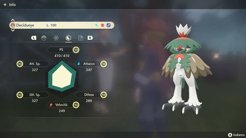 Decidueye alfa shiny 6iv - shiny,