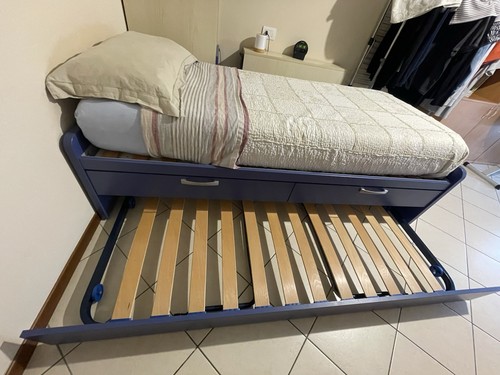 Letto singolo doghe - letto, a